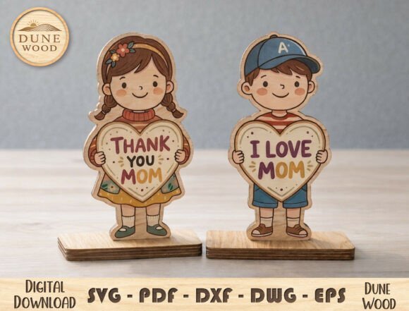 Kids Holding Heart Mothers Day 144250106 Creativo Digital